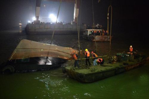 长江水道沉船事故：全回转试验对水域水文天气有要求