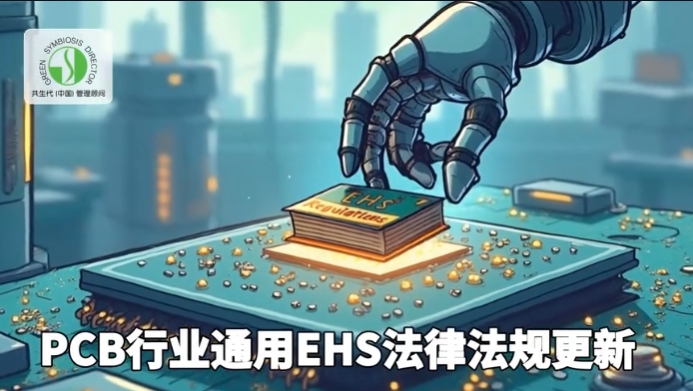 PCB行业Q1通用EHS法律法规更新：1. 本季度重点法律法规