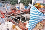 香港一地底排污渠“爆破” 致2死3伤