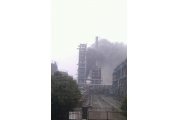 上海高桥石化厂爆炸起火