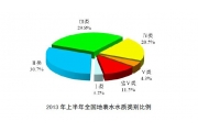 环保部：上半年空气超标天数近半地表水轻度污染