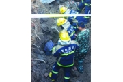 山东青岛一土堆坍塌  致一工人被活埋死亡