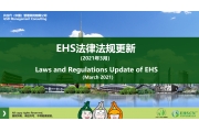 EHS.CN新法速递：2021年3月EHS重点法规解读