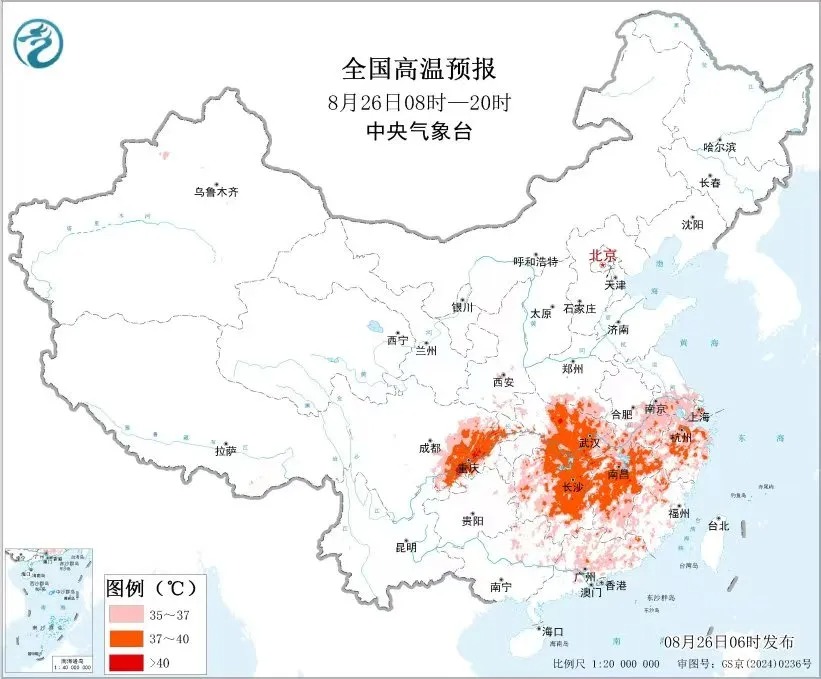 84个高温预警！未来几日广东高温伴雷雨